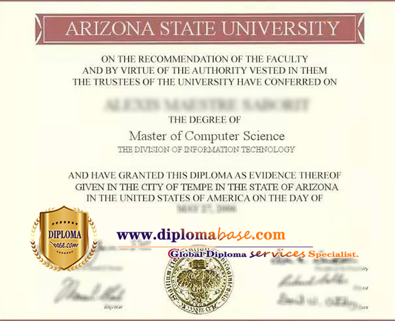 How much can you buy a fake Arizona State University degree?