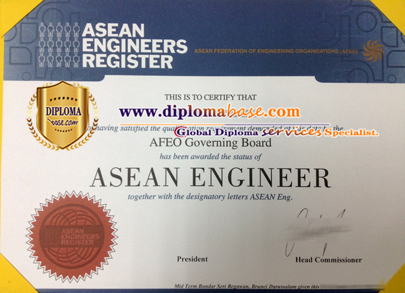 How to obtain a forged ASEAN Engineer Certificate?