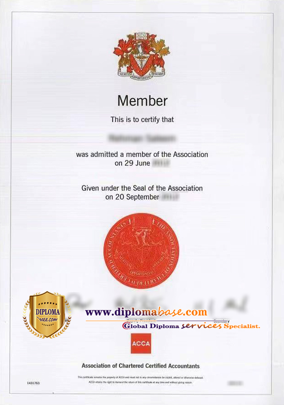 Buy fake Institute of Chartered Certified Accountants certificates online