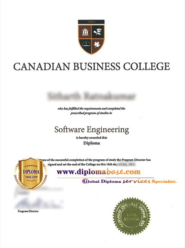 Fake a Canadian business school degree.