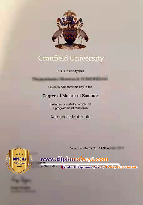 How much does a fake Cranfield University degree cost?