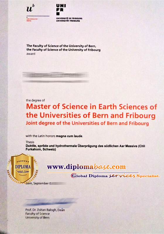 Quickly buy fake degrees from the University of Bern in Switzerland.