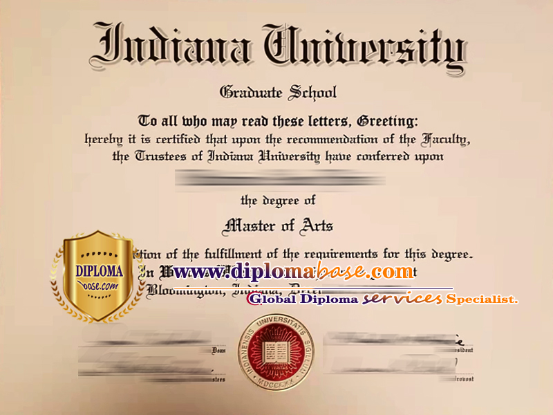 How to order a fake Indiana University degree.