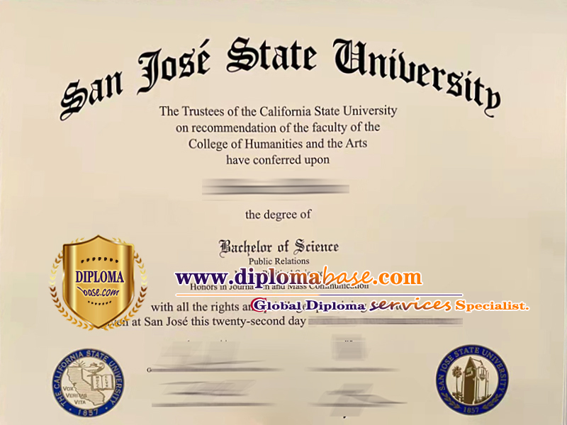 How to Order Fake SAN Jose State University fake diplomas.