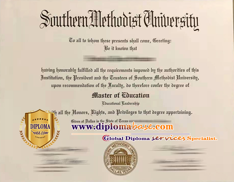 How to purchase a degree from Southern Methodist University.