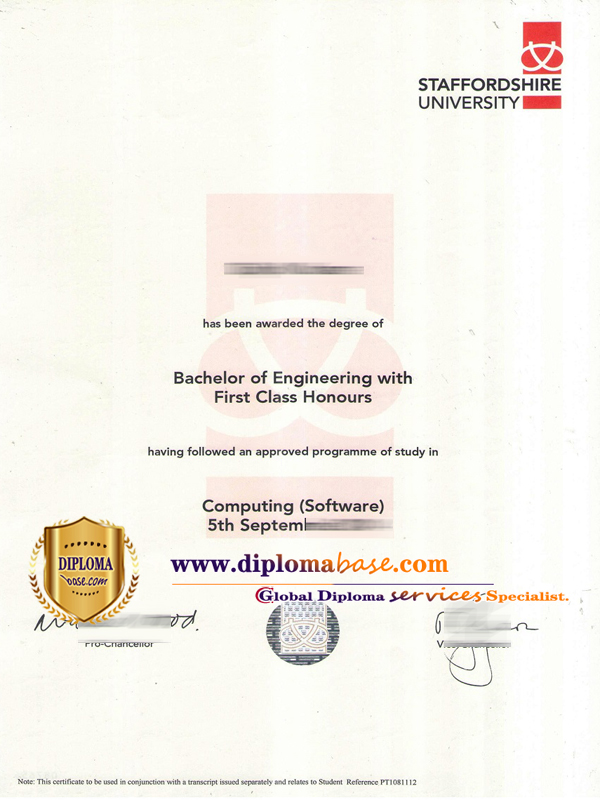 Buy fake Staffordshire University diplomas online.