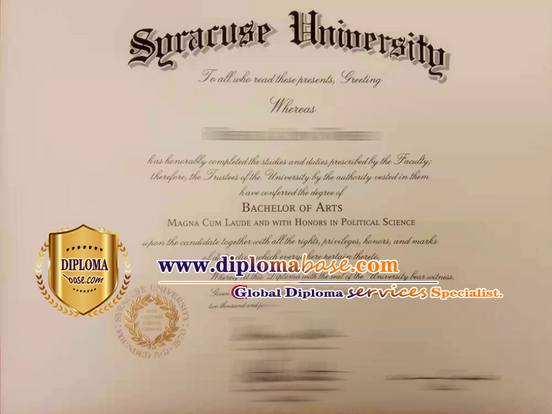 How much can you buy an exact copy of your Syracuse degree?