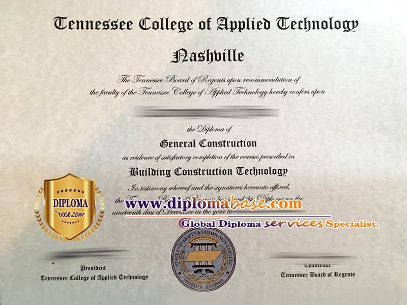 Buy a fake degree from Tennessee Institute of Applied Technology Nashville online.