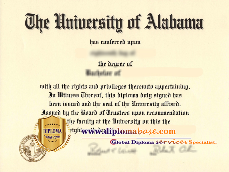 How to Buy a fake University of Alabama degree.