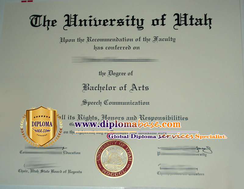 Purchase a 100% copy of the University of Utah PhD.