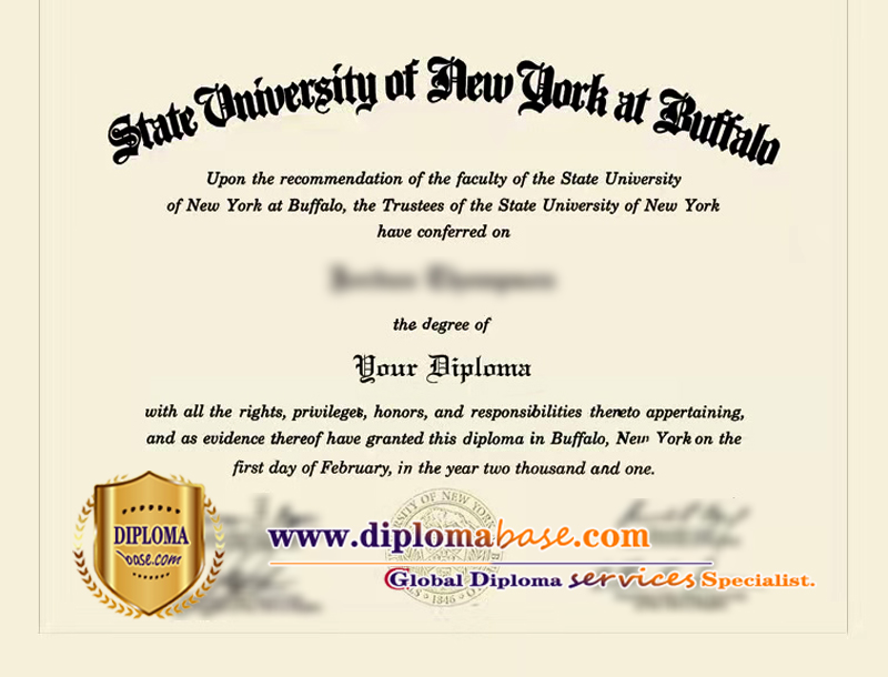 Where fake State University of New York at Buffalo diplomas are sold.