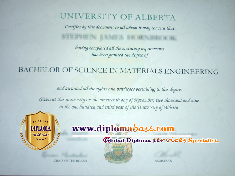 Secretly purchased fake University of Alberta degrees.