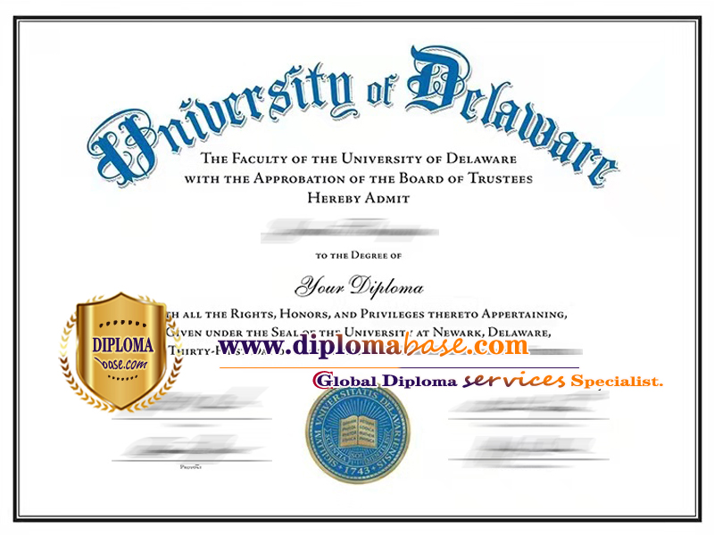 How much does a highly copied University of Delaware degree cost?