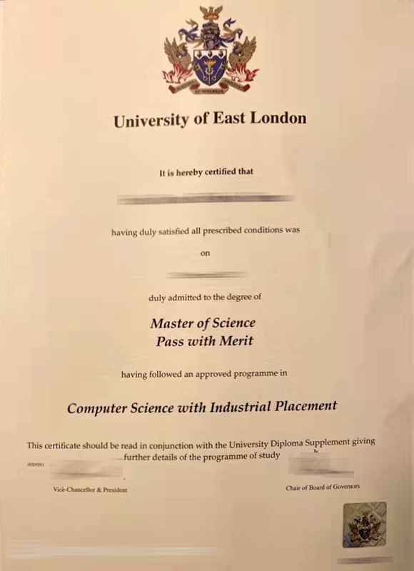 How to buy a fake degree from the University of East London safely and quickly.