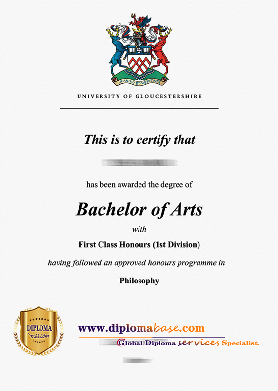 Where can I buy a diploma from University of Gloucester?