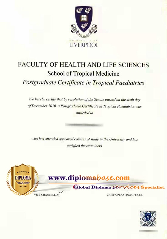 How to get a fake diploma from Liverpool University fast.
