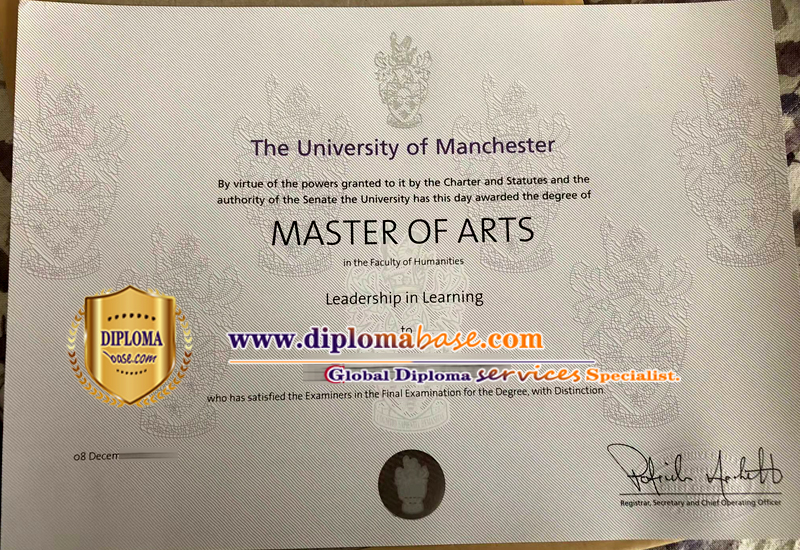 How to fake a Bachelor's Degree from Manchester University?