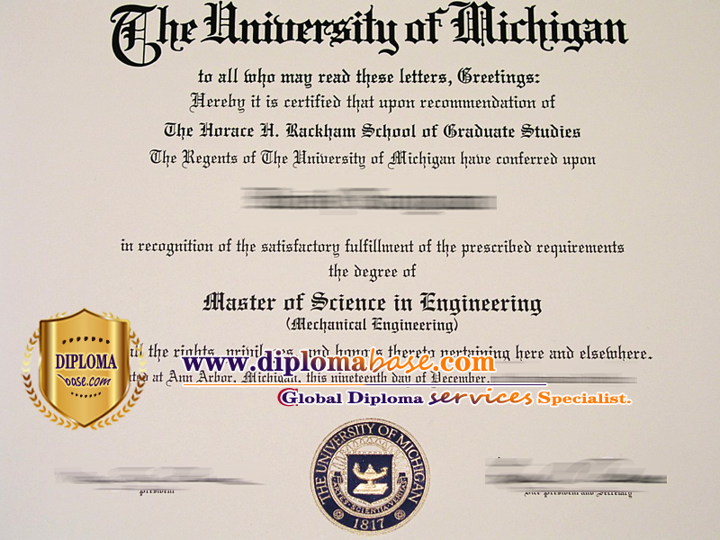 The Fastest Way to fake a University of Michigan diploma online?