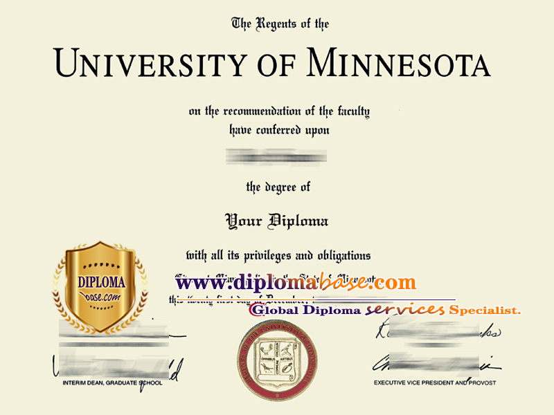 How to Buy a fake University of Minnesota diploma.