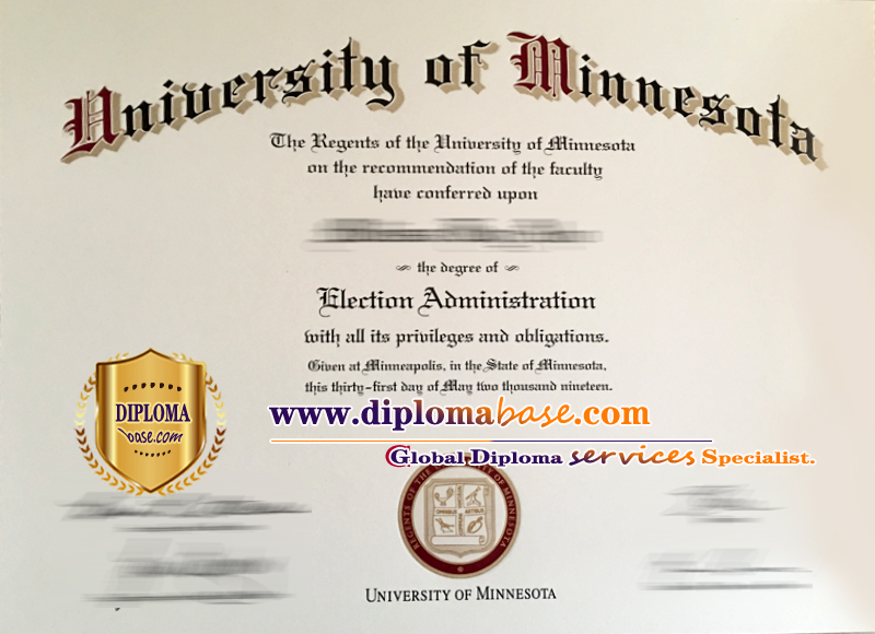 University of Minnesota fake degree manufacturing.