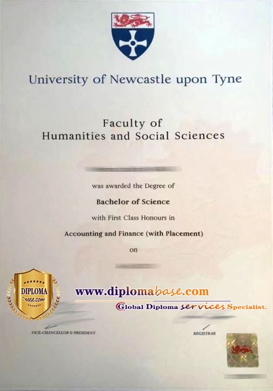 How to get a fake diploma from Newcastle upon Tyne University.