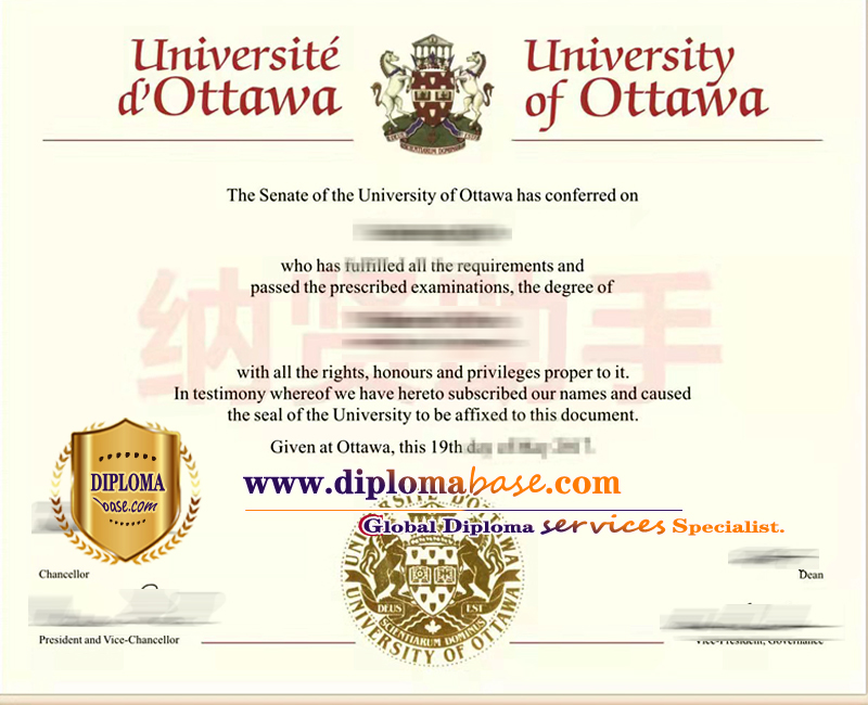 Don't worry about buying a fake University of Ottawa degree.