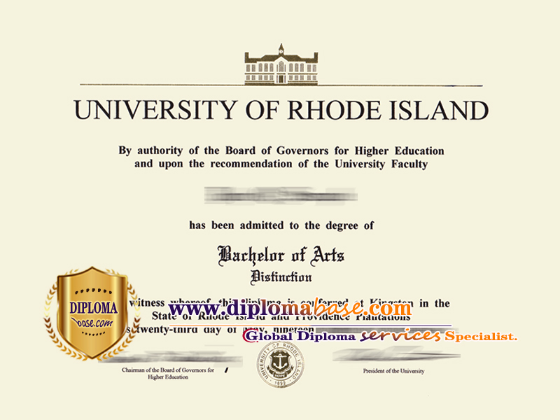 How to safely buy a fake degree from the University of Rhode Island.