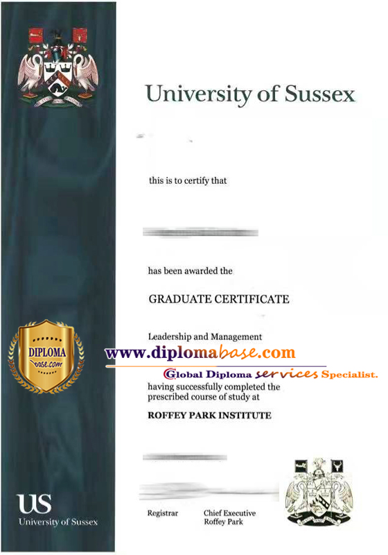 How to order a fake University of Sussex diploma.