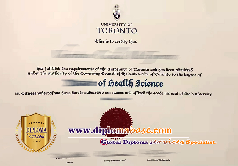 How to buy a fake University of Toronto degree.