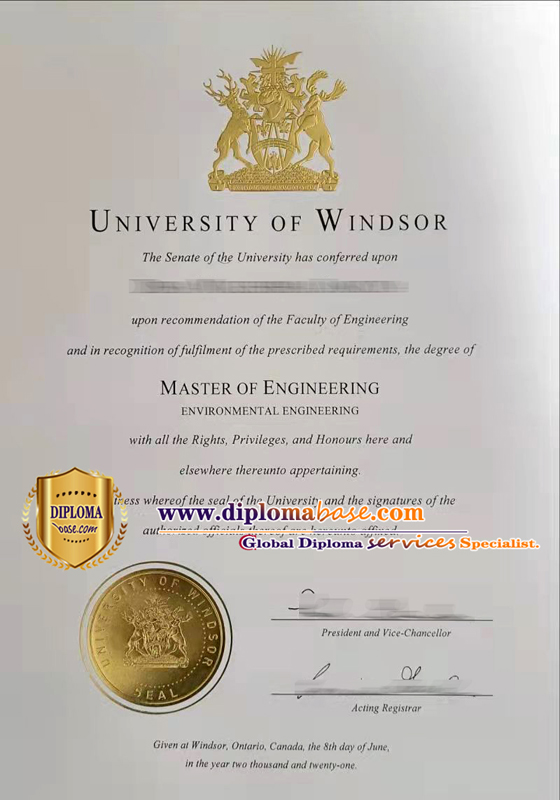 How to buy a fake degree from the University of Windsor quickly and safely?