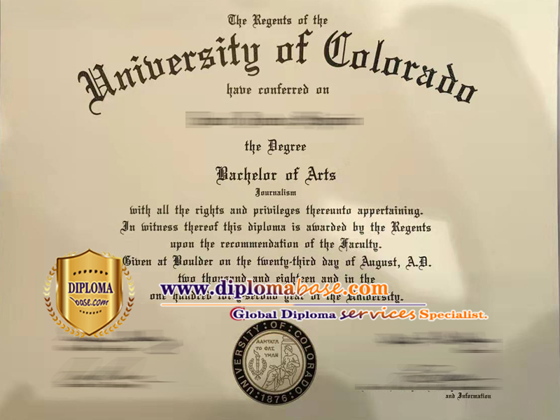 How much can you buy a fake University of Colorado degree?