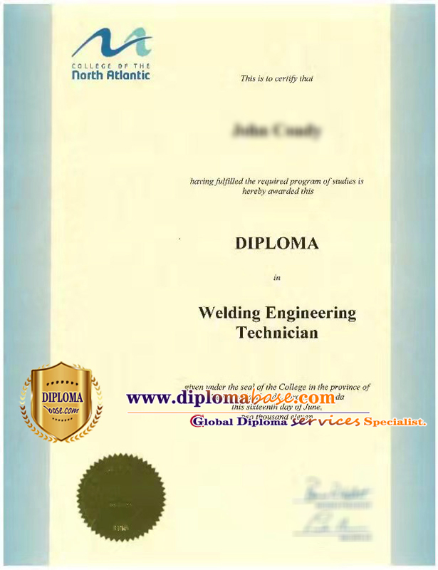 How to get a fake College of the North Atlantic Degree Certificate quickly?
