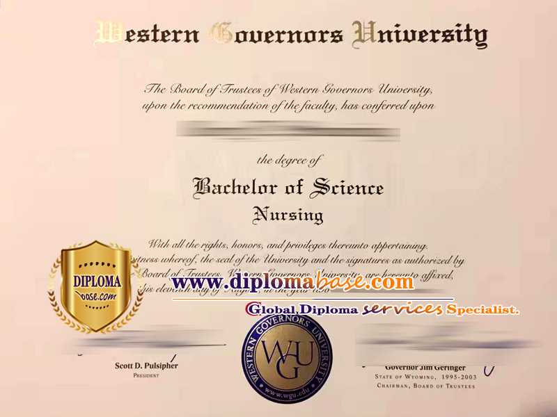 How to Buy a 100% copy of a Western Governors University degree Certificate.