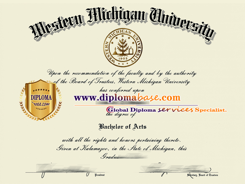 How to Order a fake Western Michigan University Undergraduate diploma.