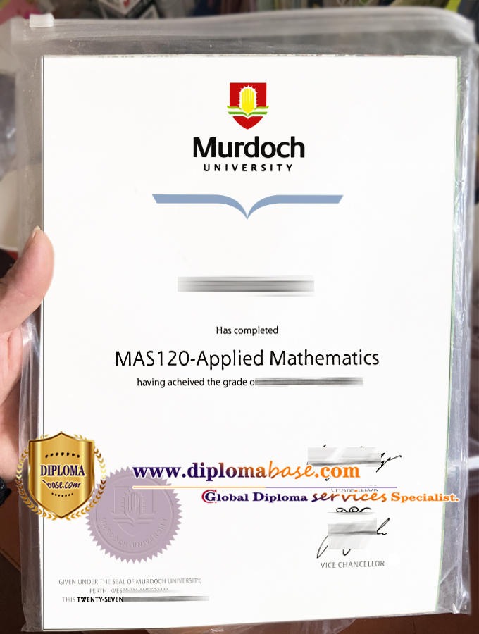 You can buy a fake diploma from Murdoch College as soon as a few days