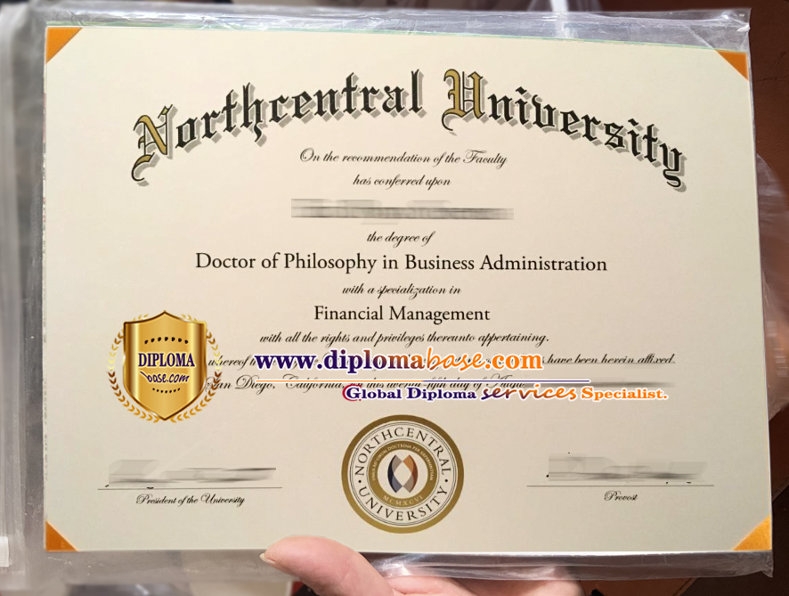 Generate fake diplomas from North Central University online.