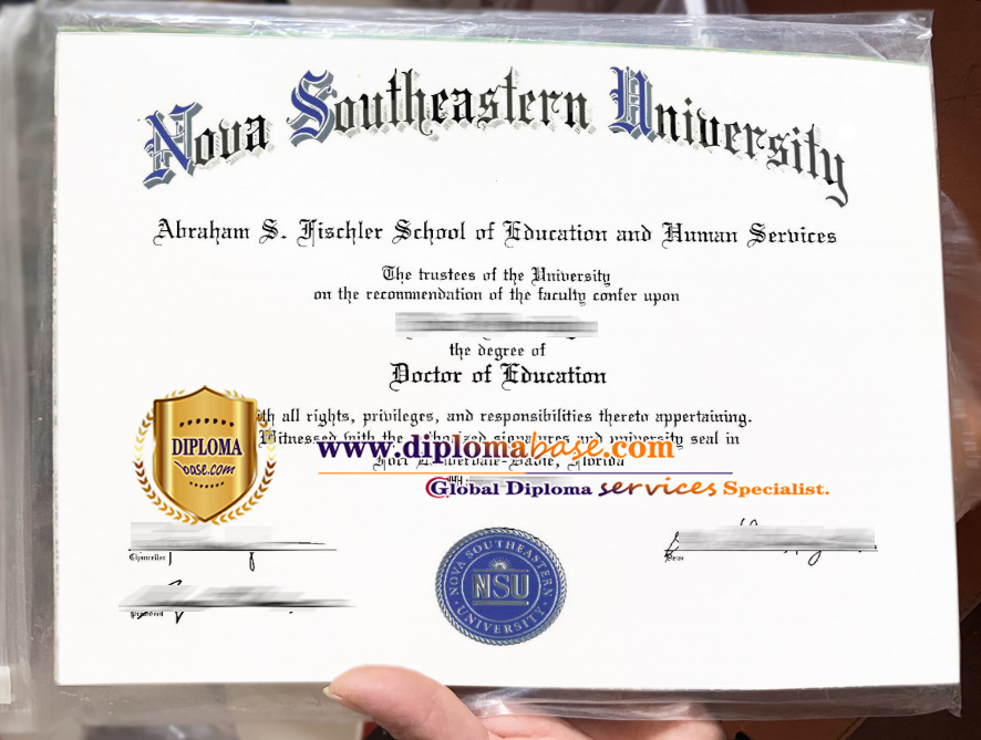 How soon can you order a fake Nova Southeastern diploma?