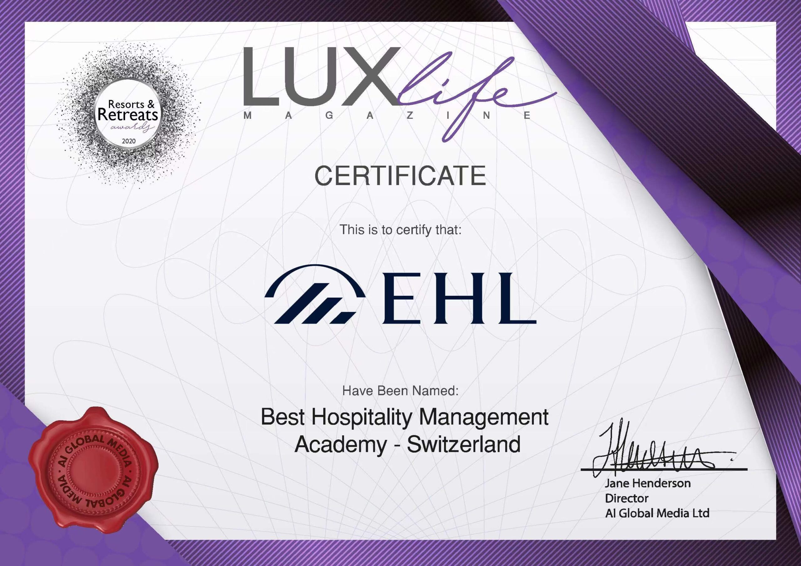 How to obtain a Swiss School of Hotel Management Certificate?
