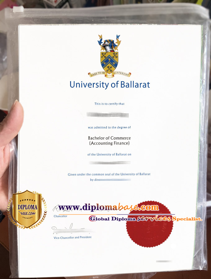 Order fake University of Ballarat diplomas online