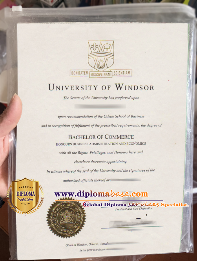 Buy fake degrees from the University of Windsor safely and covertly