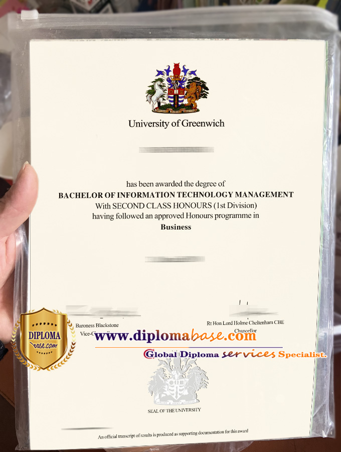 Buy fake University of Greenwich degrees online.