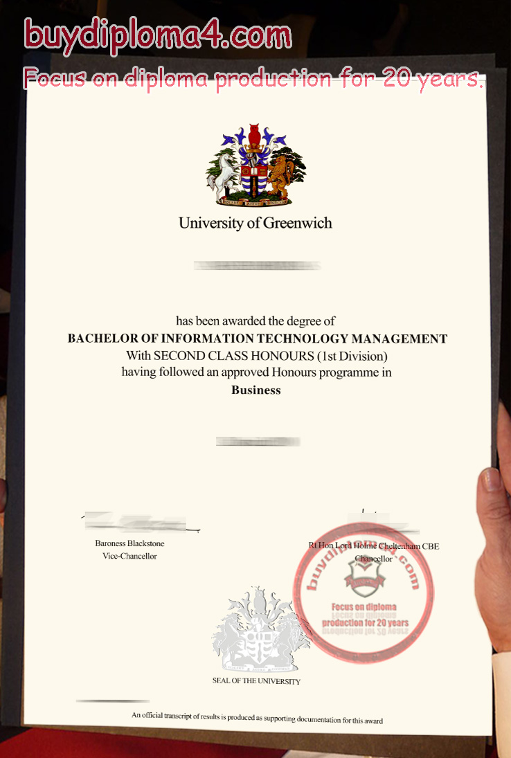 Buy fake degrees from the University of Greenwich online